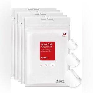COSRX Acne Pimple Master Patch 24 Count Hydrocolloid Pimple Treatment Patch